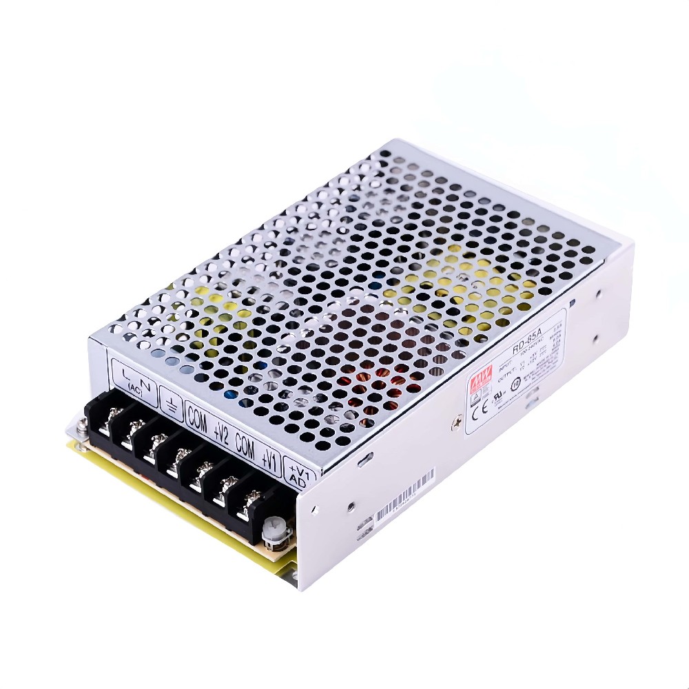 RD-85A（5V/8A+12V/4A） 85W 雙組輸出開(kāi)關(guān)電源