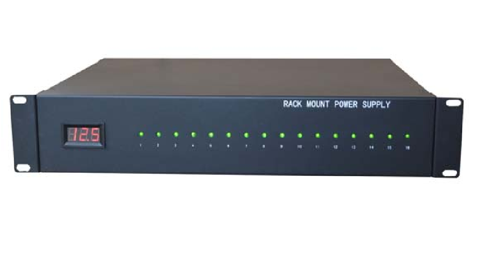 PS-AC2486T3-2U 型 19” 標(biāo)準(zhǔn) 2U 機架式綜合電源 AC24V 8A×6、DC12V 5A×3、DC24V 5A×3