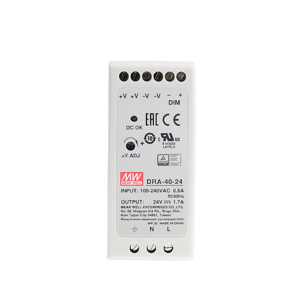 DRA-40-12  40W 單組輸出導(dǎo)軌型電源供應(yīng)器