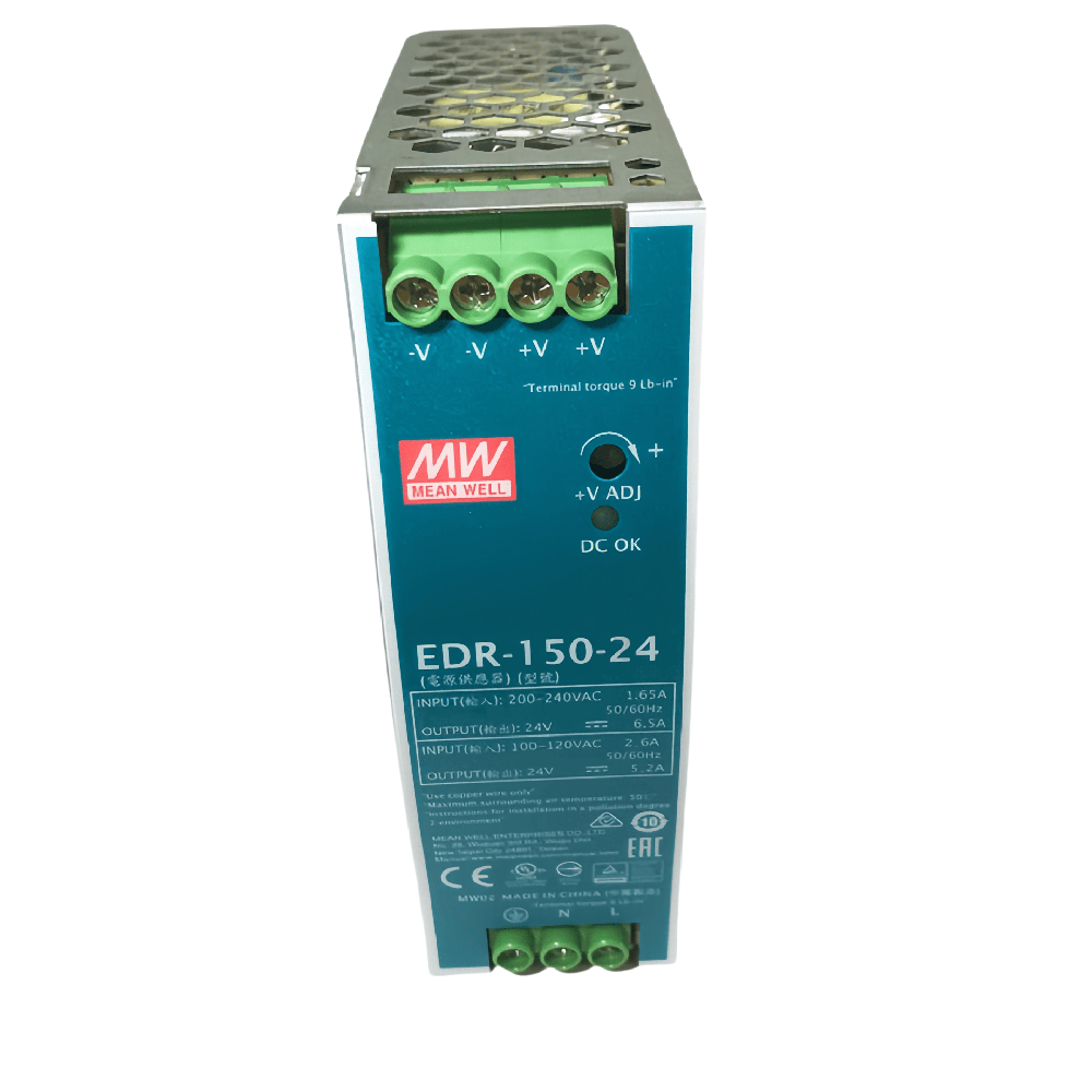 EDR-150-24 150W 工業(yè)用 DIN 導(dǎo)軌型單組輸出電源供應(yīng)器