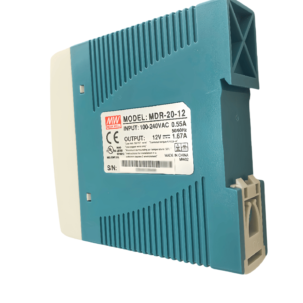 MDR-20-12 20W 單組輸出導(dǎo)軌型工業(yè)電源