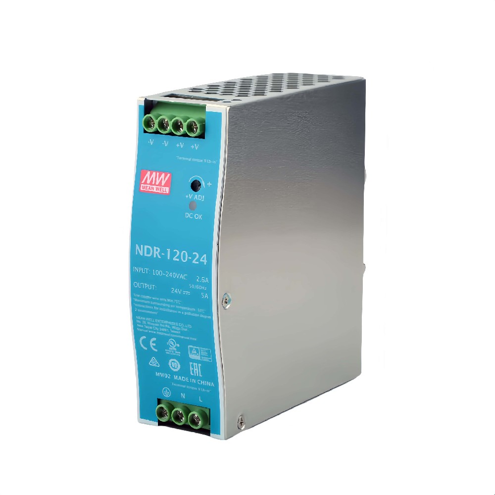 NDR-120-12  120W 工業(yè)用 DIN 導軌型單組輸出電源供應器
