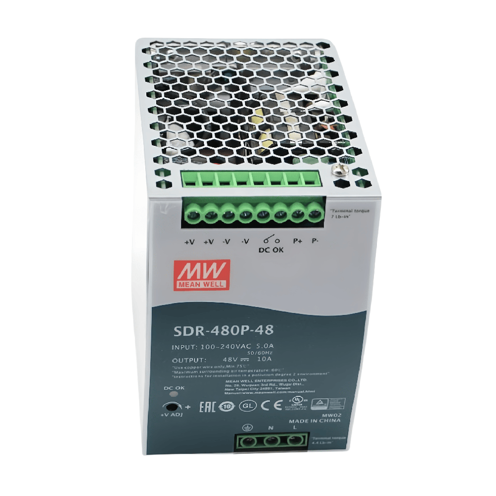 SDR-960-24  960W 單組工業(yè)用導(dǎo)軌型具 PFC 功能的電源