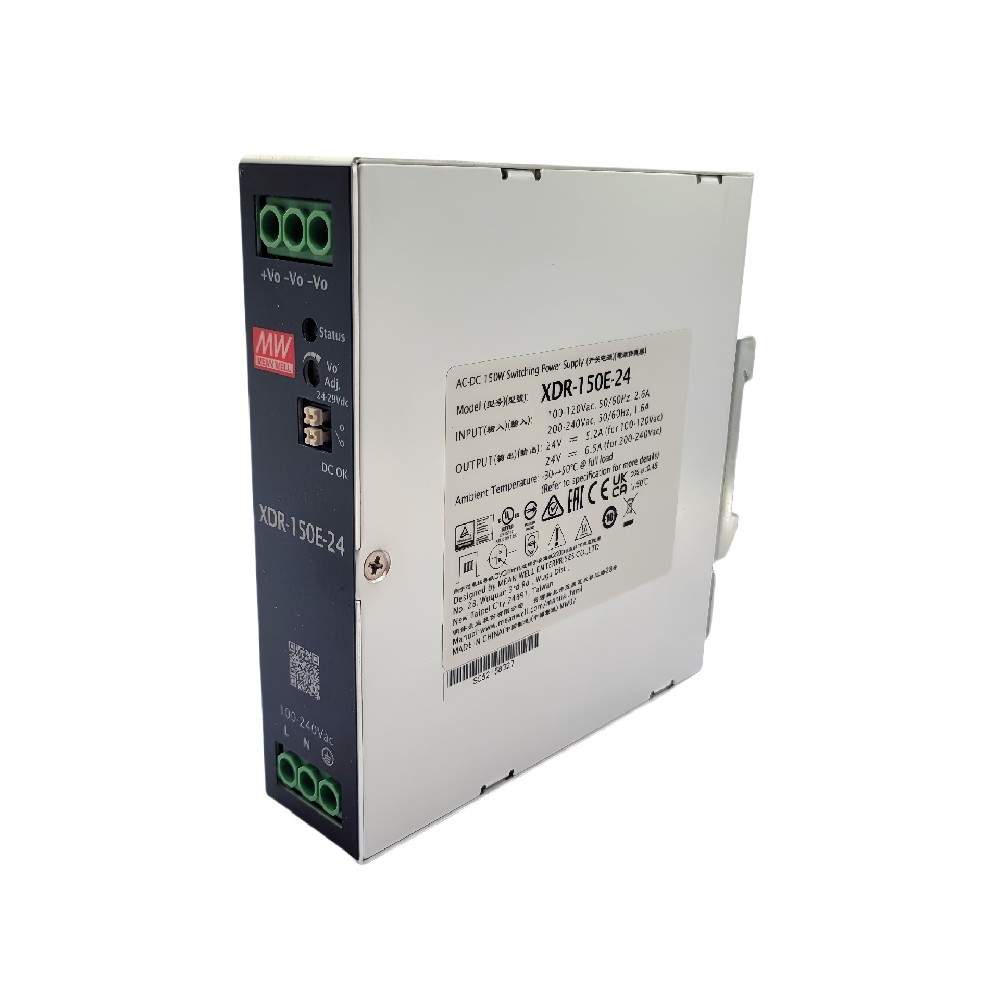 XDR-150E-24  導(dǎo)軌開關(guān)電源24v