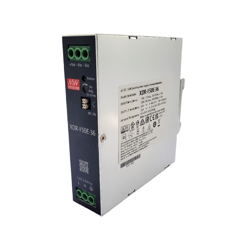 XDR-150E-48  明偉48v開關(guān)電源導(dǎo)軌式