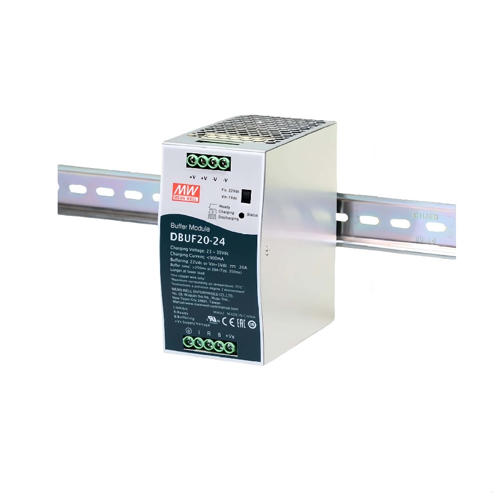 DUPS20   24V/20A 導(dǎo)軌式 DC-UPS 模塊