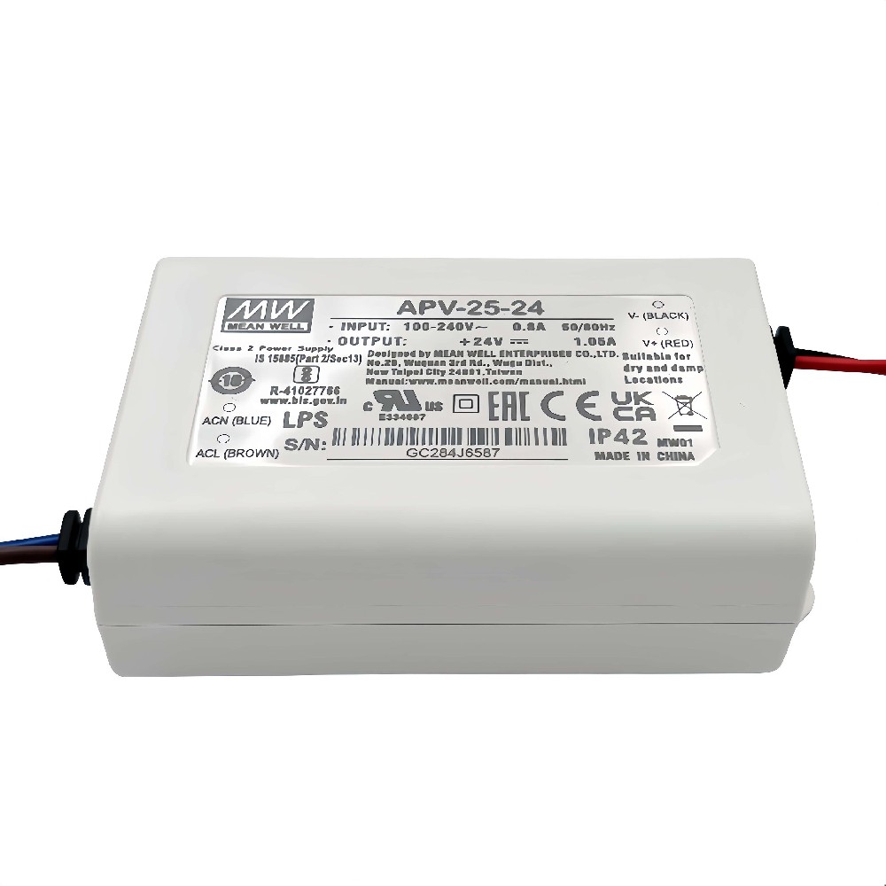 APV-25-36  防水電源miwe明緯