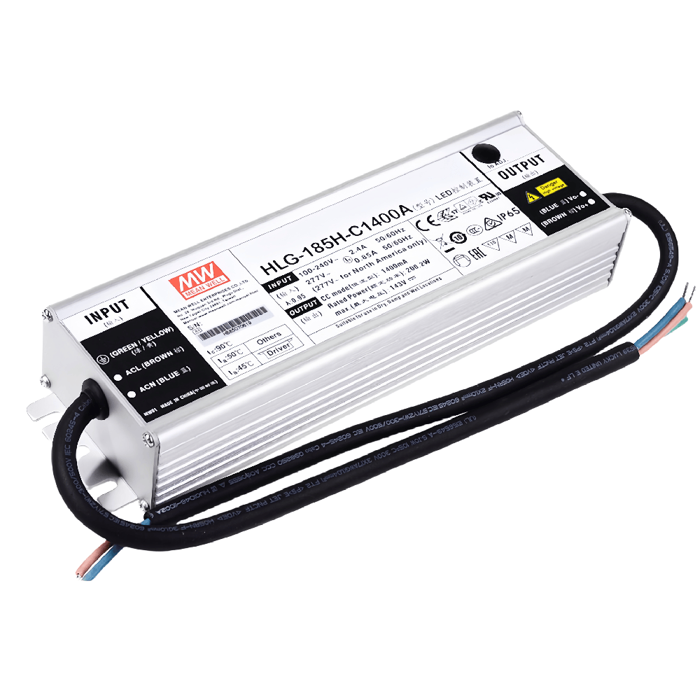 HLG-185H-C500 200W 恒流型 LED 驅(qū)動器
