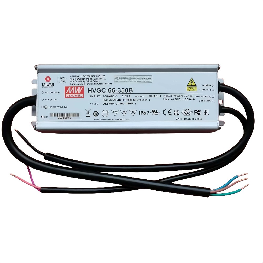 HVGC-65-350 恒流型 LED 驅(qū)動(dòng)器