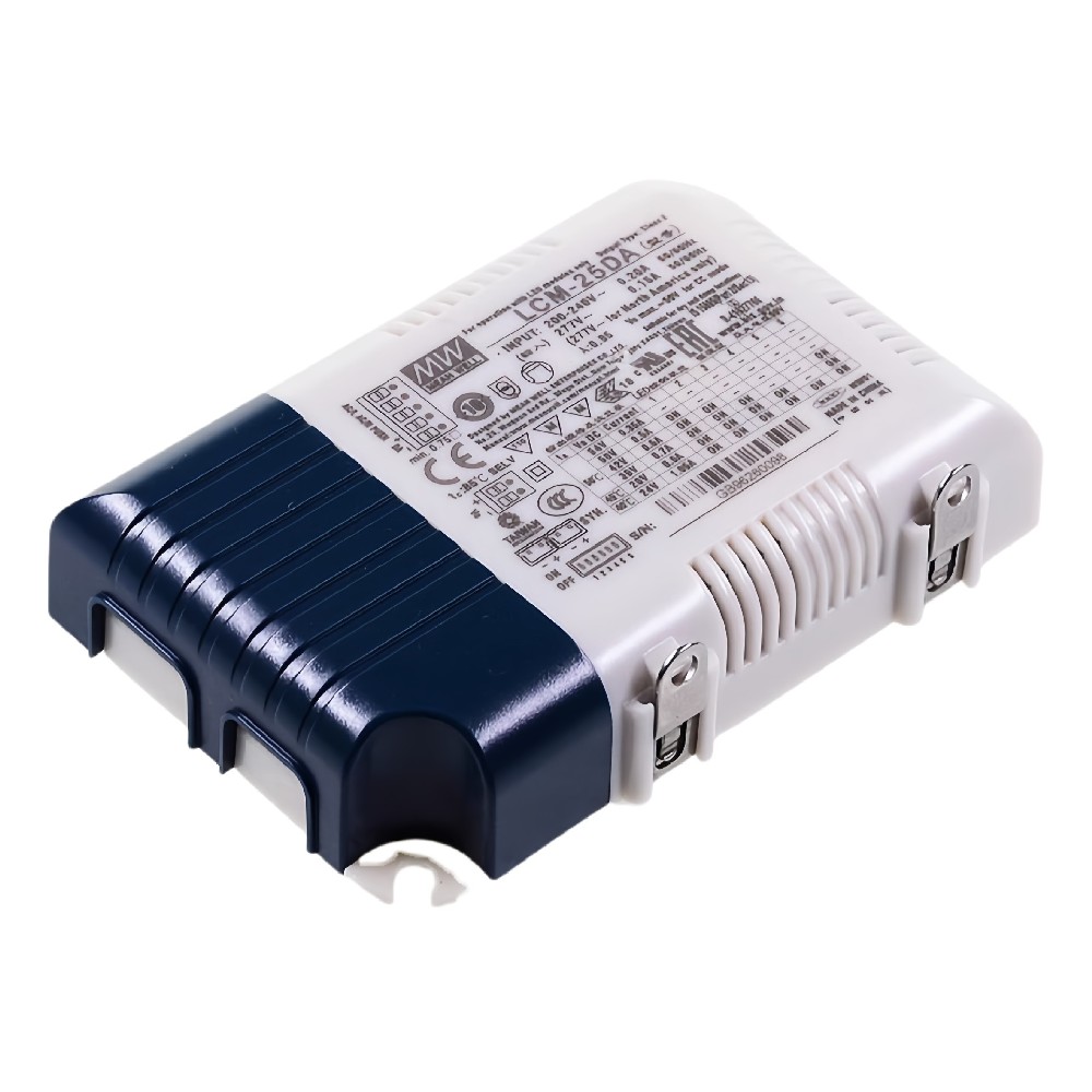 明緯 LCM-25DA   25W 多級輸出恒流型 LED 驅(qū)動器
