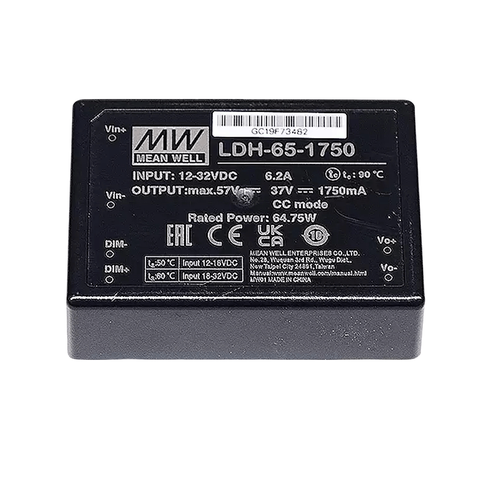 LDH-65-700 65W 直流轉(zhuǎn)直流升壓式恒流 LED 驅(qū)動電源