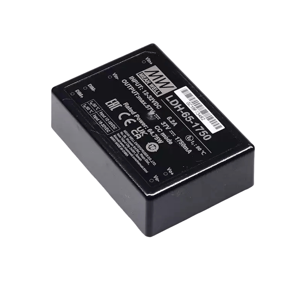 LDH-65-1050  直流轉(zhuǎn)直流升壓式恒流 LED 驅(qū)動電源