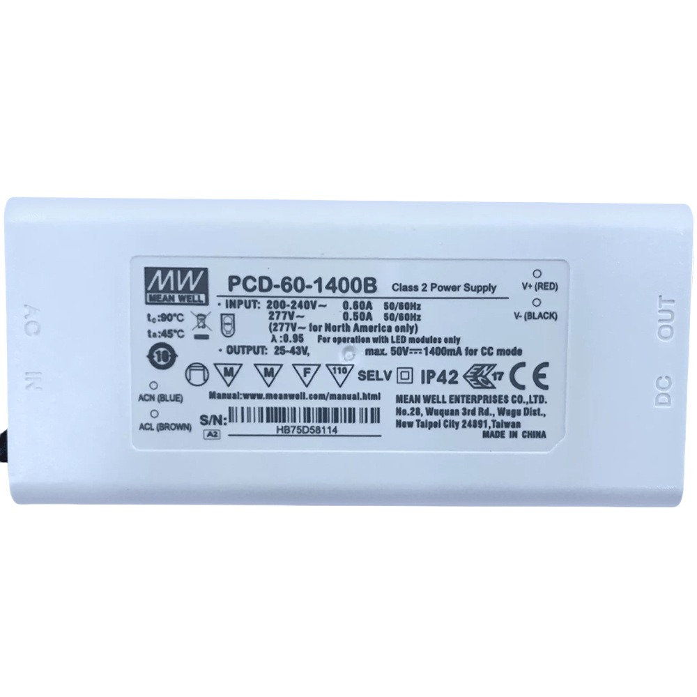 PCD-60-1400B  直流led恒流驅(qū)動(dòng)電源