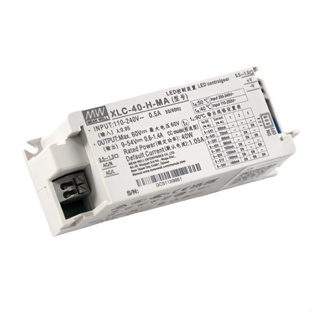 XLC-40-MA   40W 多級恒功率 LED 驅動器