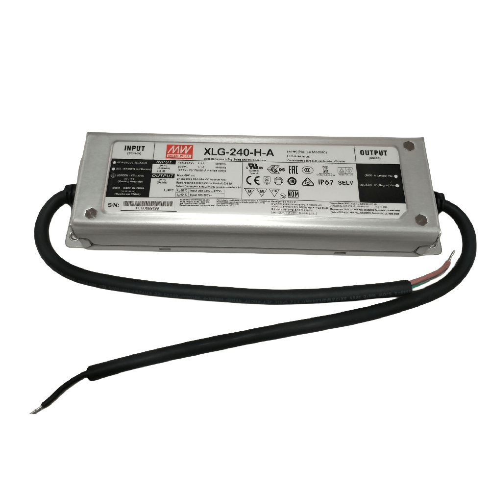 XLG-240-240W恒功率 / 恒壓 LED 驅動器