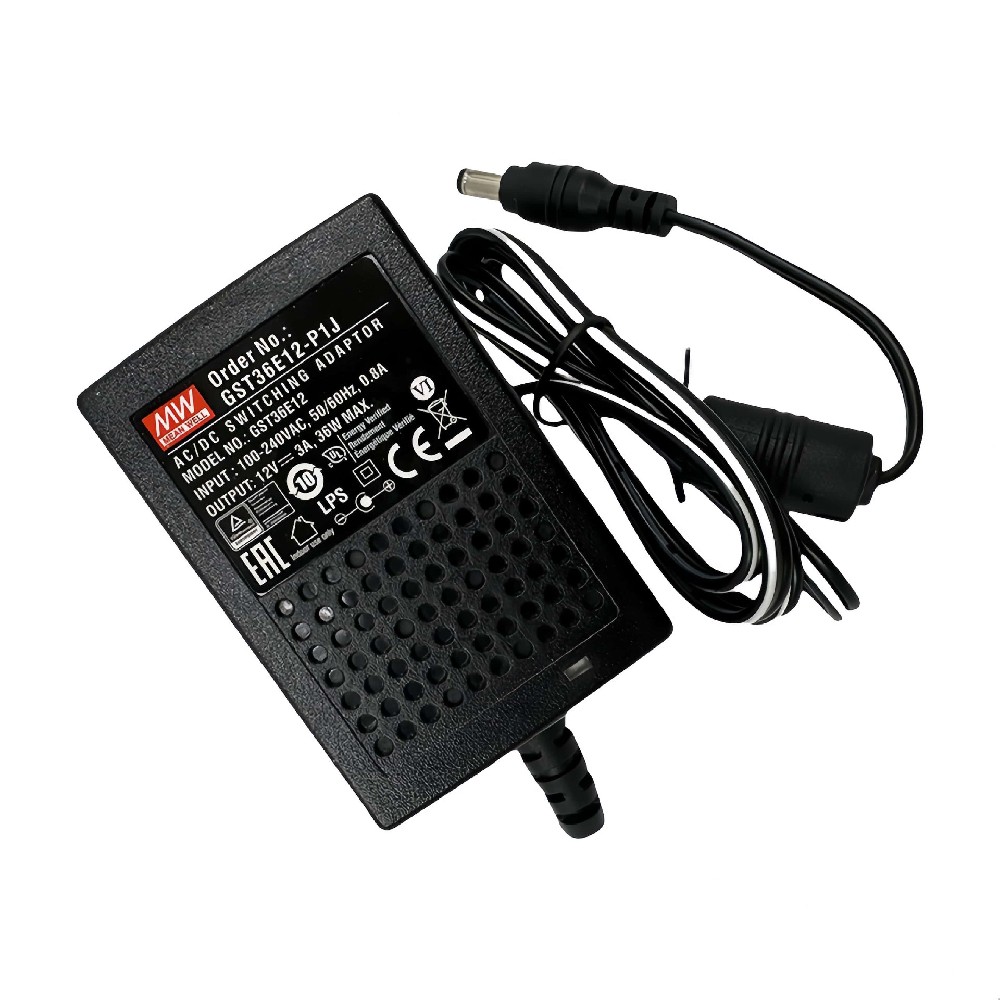 GST36E12-P1J   36W 及以下直流供電的場景2.1φx5.5φx11mm