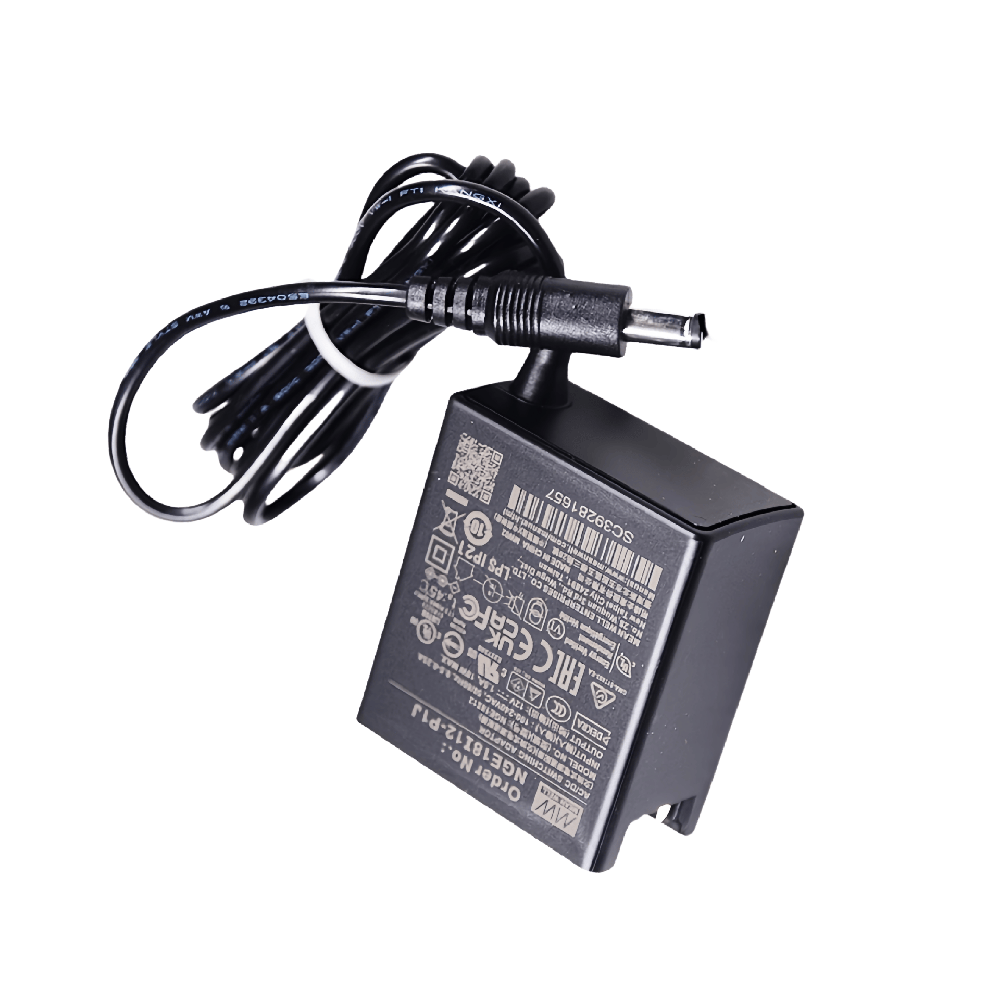 NGE1824-P1J  18W 高可靠壁掛式可換插頭綠能 AC-DC 適配器