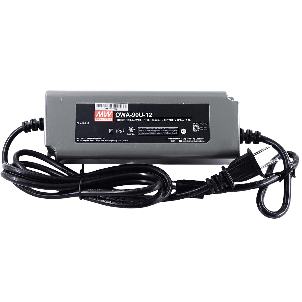 OWA-120U-12  120W 單組輸出的防潮 LED 外置電源適配器