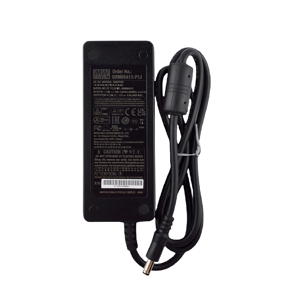 GSM60A24-P1J 60W AC-DC 高信賴性綠色醫(yī)療型適配器