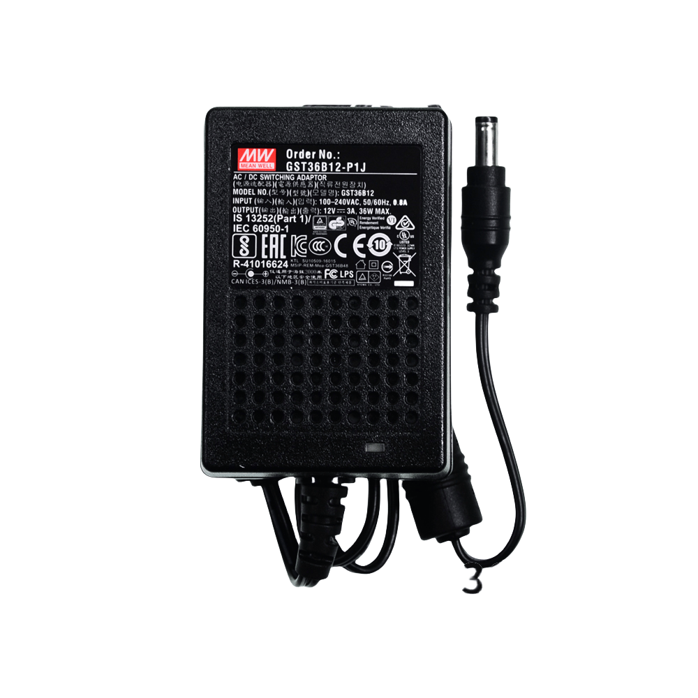 GST36B09-P1J  36W AC-DC 高信賴性綠色工業(yè)用適配器