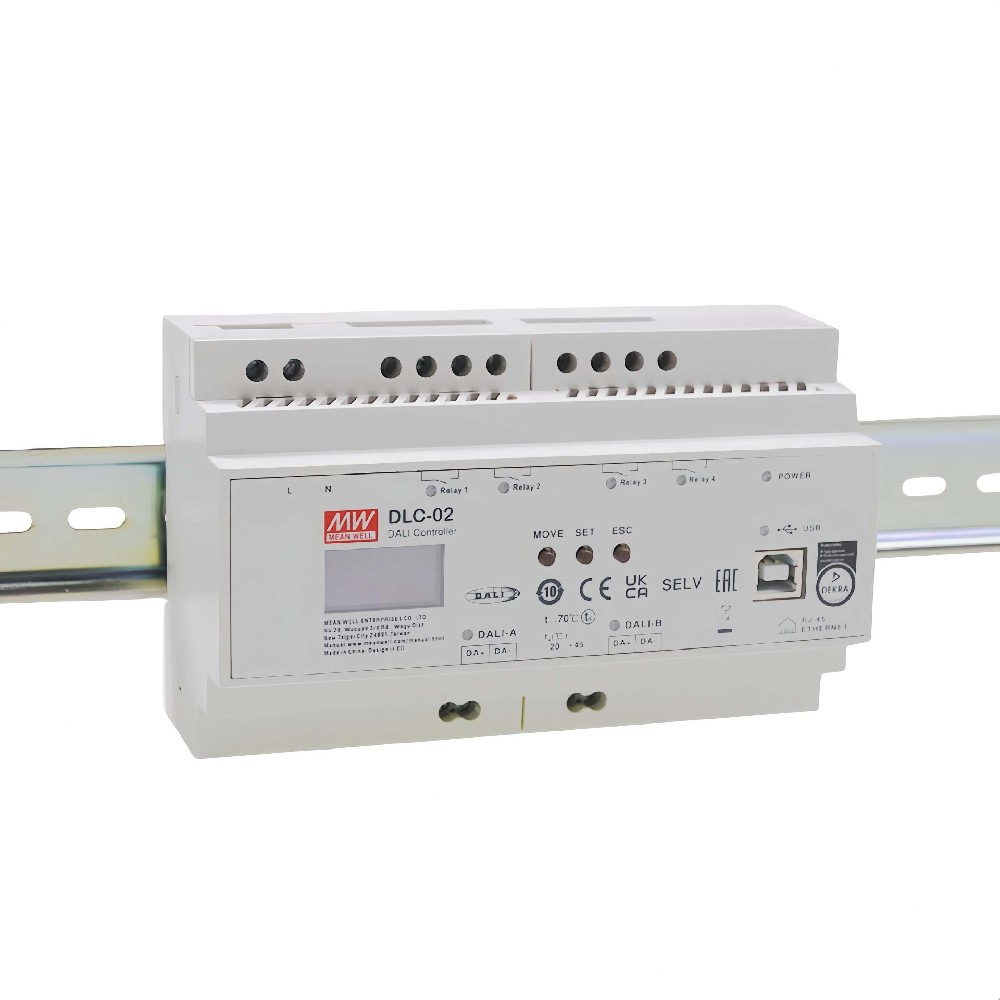 DLC-02-KN KNX 轉(zhuǎn) DALI（DALI-2）網(wǎng)關(guān) 128 個 DALI 驅(qū)動器