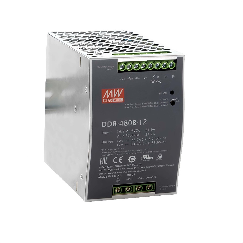 DDR-480B-12  480W 導軌型 DC-DC 轉(zhuǎn)換器