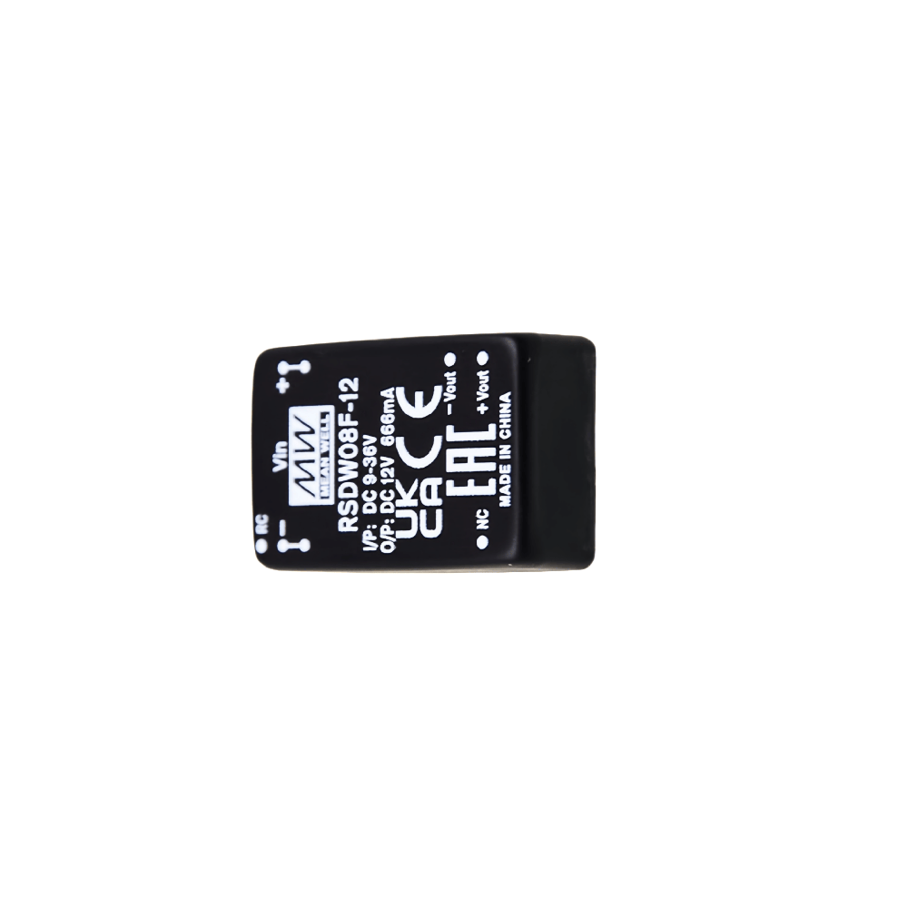 明緯 RSDW08&RDDW08  8W DIP24 封裝的 DC-DC 轉換器