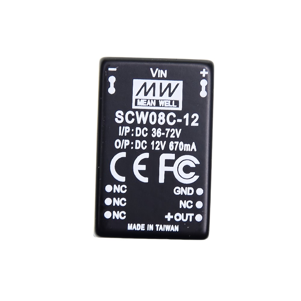 SCW08  明緯 8W DC-DC 穩(wěn)壓單組輸出轉換器