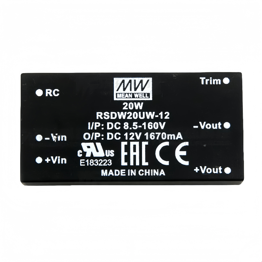 RSDW20UW&RDDW20UW  明緯 20W、2