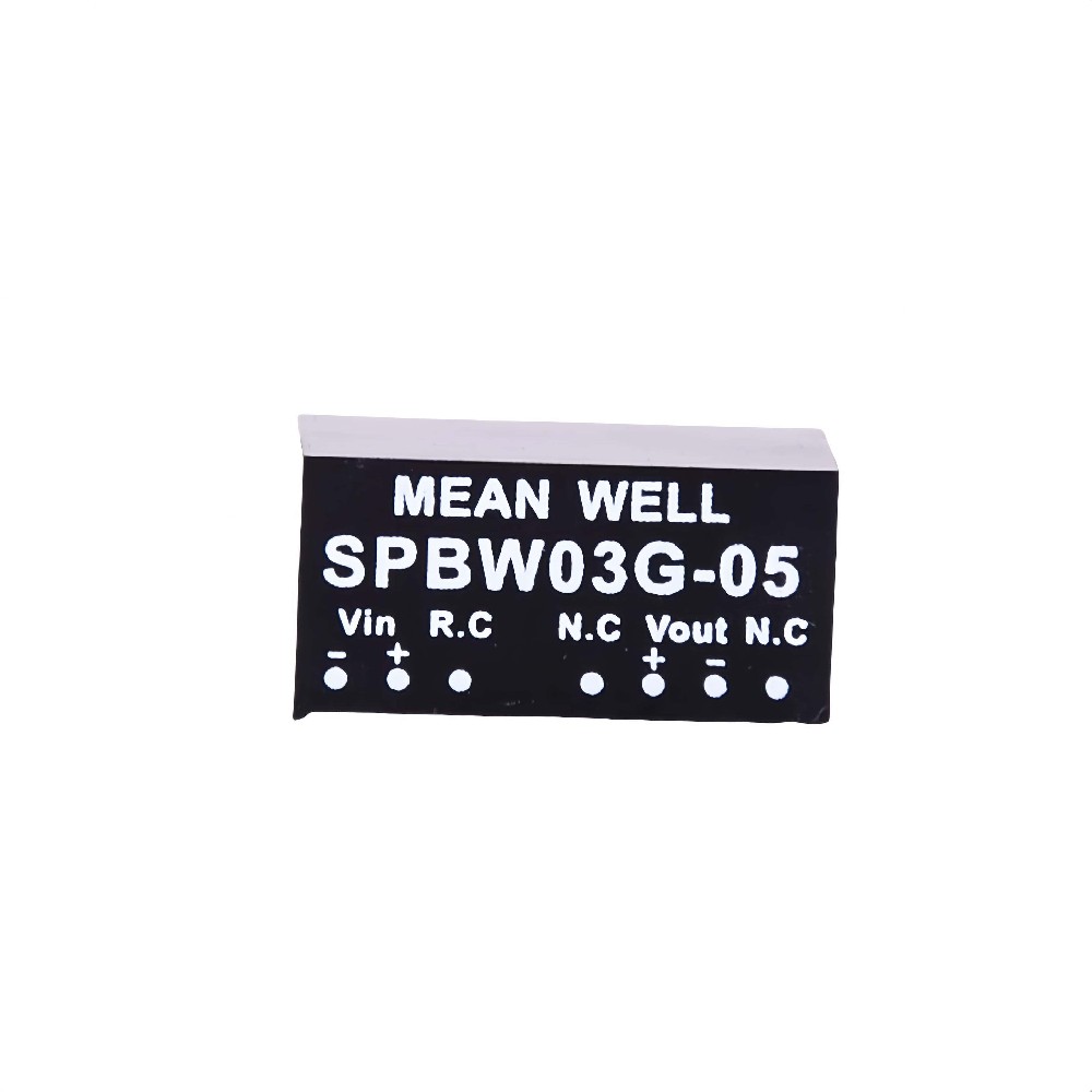 SPBW03&DPBW03  明緯 3W SIP8 封裝隔離穩(wěn)壓 DC-DC 轉(zhuǎn)換器