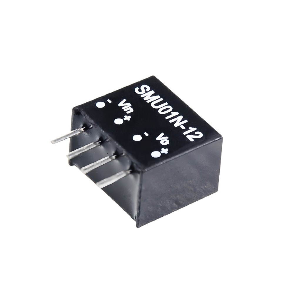明緯 SMU01-N   1W SIP4 封裝的 DC-DC 非穩(wěn)壓轉(zhuǎn)換器