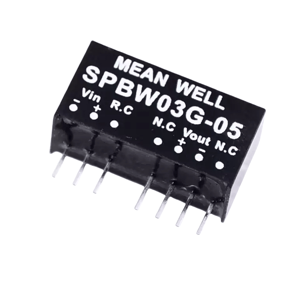 SPBW03&DPBW03  明緯 3W SIP8 封裝隔離穩(wěn)壓 DC-DC 轉(zhuǎn)換器