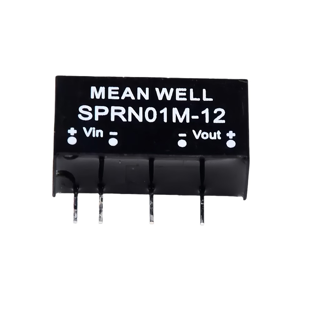 SPRN01&DPRN01  明緯 1W SIP6 封裝DC-DC 穩(wěn)壓轉(zhuǎn)換器