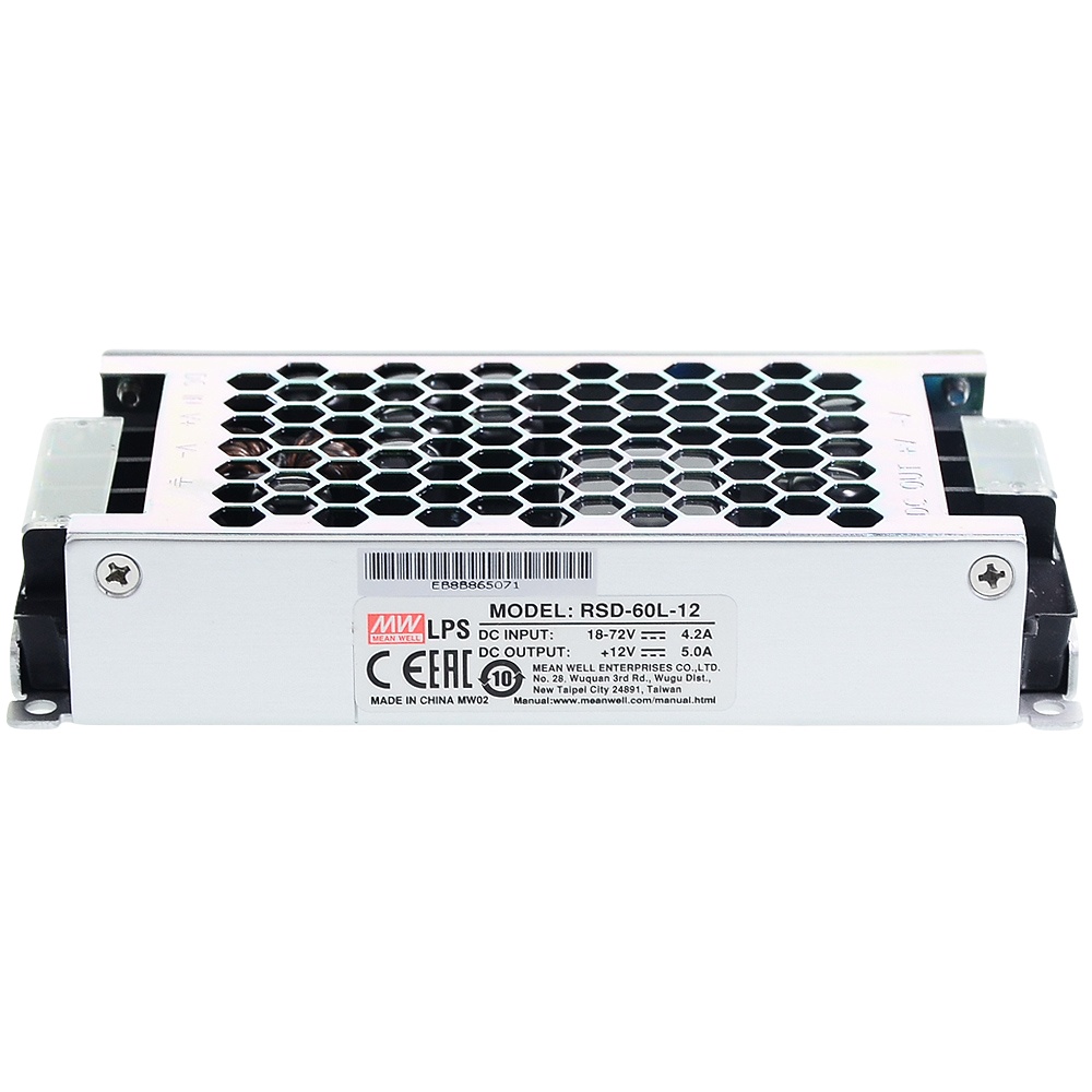 RSD-60L-3.3  60W 鐵路用單組輸出 DC-DC 轉(zhuǎn)換器