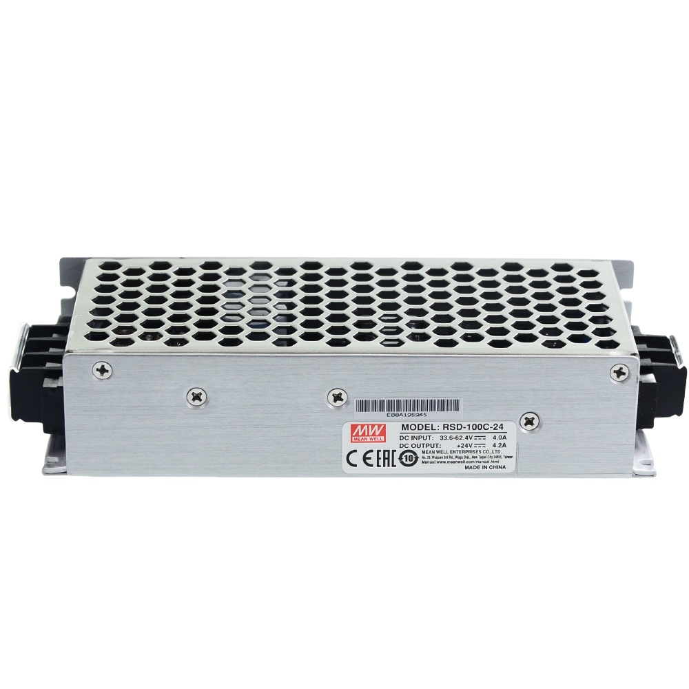 RSD-100D-12  100W 鐵路用單組輸出 DC-DC 轉(zhuǎn)換器